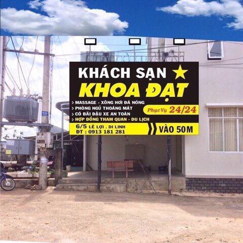 Khoa Dat Hotel Di Linh Exterior photo
